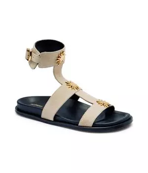 Кожаные сандалии clarisa Alohas, желтый