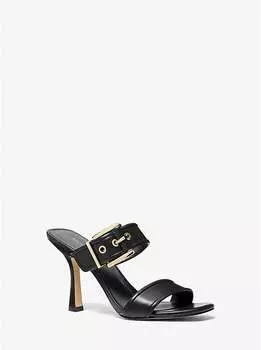 Кожаные сандалии Colby Michael Kors, черный