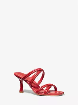 Кожаные сандалии Corrine Michael Kors, красный