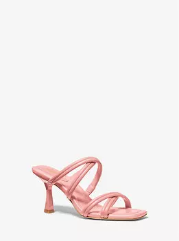 Кожаные сандалии Corrine Michael Kors, розовый