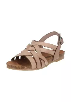 Кожаные сандалии COSMOS Comfort, серо-коричневый