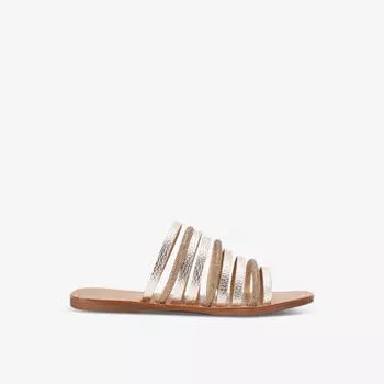 Кожаные сандалии daisy с несколькими ремешками Kurt Geiger London, желтый