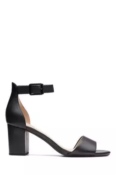 Кожаные сандалии Deva Mae Clarks, черный