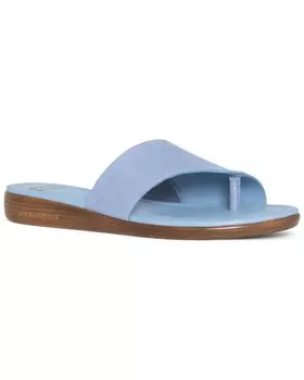 Кожаные сандалии Donald Pliner Gal, синий