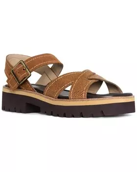 Кожаные сандалии Donald Pliner Pyper, коричневый