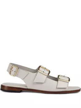 Кожаные сандалии Doucal's, белый