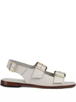 Кожаные сандалии Doucal's, белый