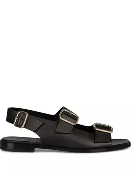 Кожаные сандалии Doucal's, черный