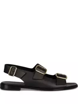 Кожаные сандалии Doucal's, черный