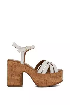 Кожаные сандалии "Джай" Dune London, белый