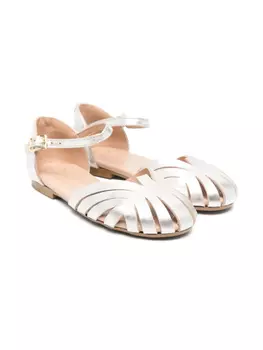 Кожаные сандалии Eli1957, серебряный