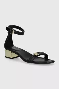 Кожаные сандалии Ella Dkny, черный