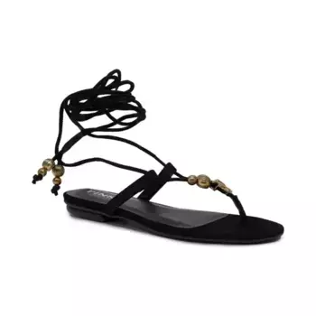 Кожаные сандалии Elodie Pinko, черный