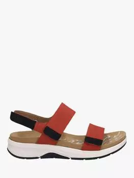 Кожаные сандалии estelle 04 Josef Seibel, красный/разноцветный