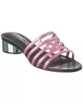 Кожаные сандалии Ferragamo Finn Salvatore Ferragamo, розовый