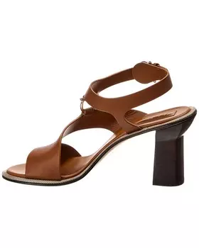 Кожаные сандалии Ferragamo Mapi Salvatore Ferragamo, коричневый