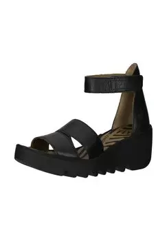 Кожаные сандалии Fly London, черный