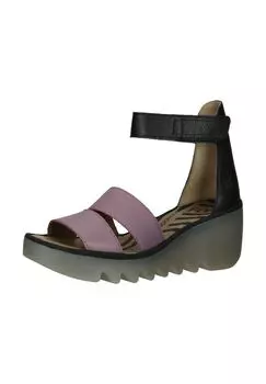 Кожаные сандалии Fly London, черный