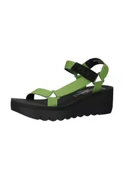 Кожаные сандалии Fly London, черный