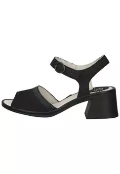 Кожаные сандалии Fly London, черный