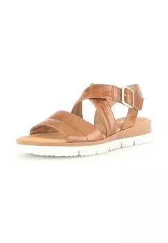Кожаные сандалии Gabor, цвет Camel