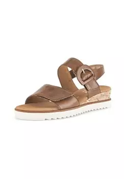 Кожаные сандалии Gabor, цвет Camel