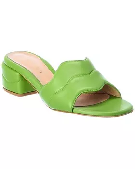 Кожаные сандалии Gianvito Rossi 45, зеленый