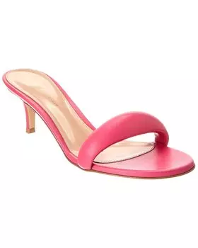 Кожаные сандалии Gianvito Rossi Bijoux 55, розовый