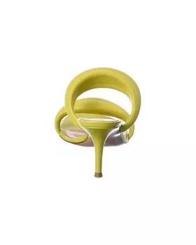 Кожаные сандалии Gianvito Rossi Bijoux 70, зеленый