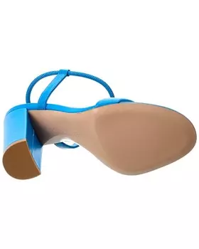 Кожаные сандалии Gianvito Rossi Nadia 100, синий