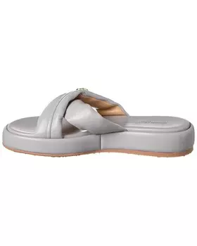 Кожаные сандалии Gianvito Rossi, серый