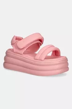 Кожаные сандалии Goe, розовый