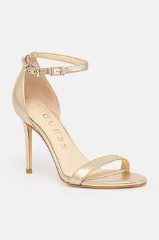 Кожаные сандалии Guess KABAIL3, золотой