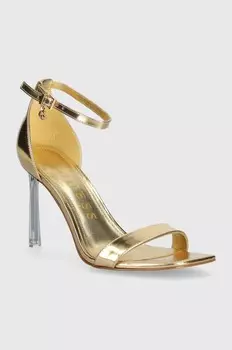 Кожаные сандалии Guess SHYLIE, золотой