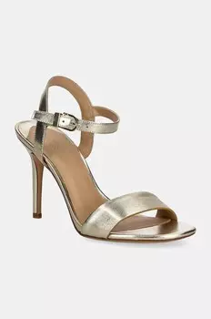 Кожаные сандалии Gwen Lauren Ralph Lauren, золотой