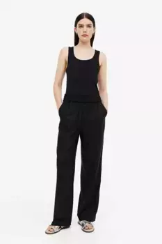 Кожаные сандалии H&M, серебряный