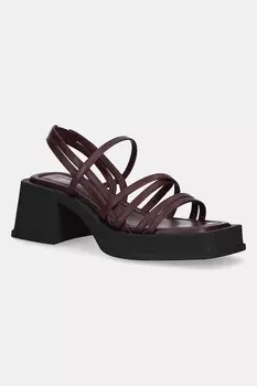 Кожаные сандалии Hennie Vagabond Shoemakers, бордовый