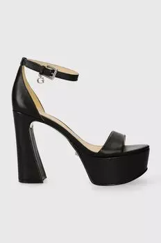 Кожаные сандалии IDAS Guess, черный