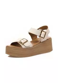 Кожаные сандалии Inuovo, бежевый