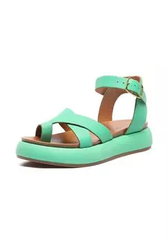Кожаные сандалии INUOVO, зеленый