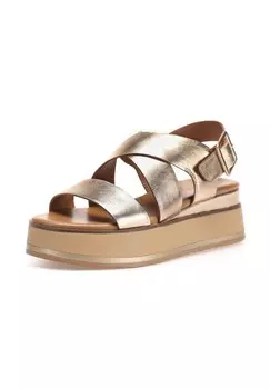 Кожаные сандалии INUOVO, золото