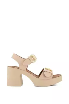 Кожаные сандалии Jenies Dune London, розовый