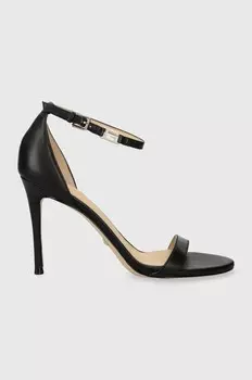 Кожаные сандалии KABAIL3 Guess, черный