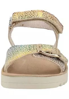 Кожаные сандалии KicKers, цвет Multicolor