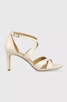 Кожаные сандалии Kinsley MICHAEL Michael Kors, бежевый