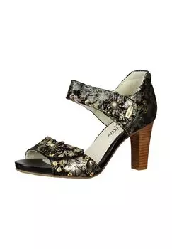 Кожаные сандалии LAURA VITA, цвет Schwarz Kombi