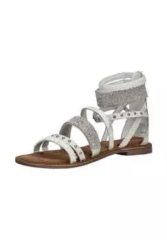 Кожаные сандалии Lazamani, белый