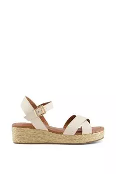 Кожаные сандалии Linnie Dune London, белый