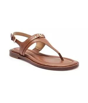 Кожаные сандалии Мэнди Michael Kors, коричневый