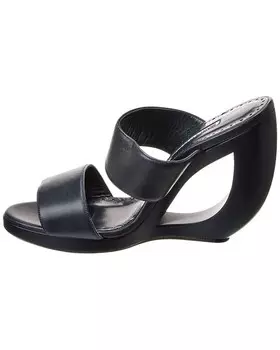 Кожаные сандалии Manolo Blahnik Welli 105, синий